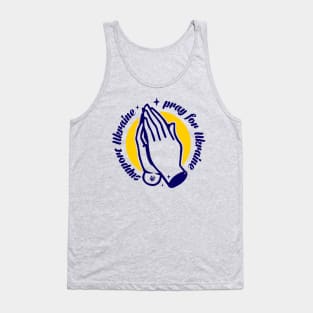 Support Ukraine, Pray for Ukraine Tank Top